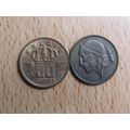 Belgium 1957 50 Centime Belgie (Dutch - Flemish...