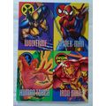 Marvel Vision 1996 - Uncut 4 Card - Embossed Pr...