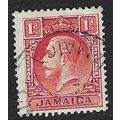 JAMAICA 1929-32 GV 1d DIE I USED SG108 #2