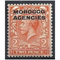 Morocco Agencies 1914 SG45 2d Orange Mounted Mi...