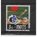 Malta.SG493 3c Sport.Fine Used.Mar17