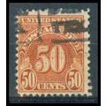 Used J86 50c Postage Due Barely Clears WA1472