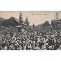 Bombay Taboot Procession Antique Indian Postcard