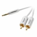 3.0M (10ft.) Vivanco 3.5mm Stereo to 2-RCA Y-Sp...