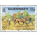 GUERNSEY, Horse Riding for the Disabled, yellow...