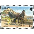 JERSEY, Horse Driving, lilac 1996, 23p