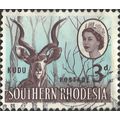 SOUTHERN RHODESIA, MAMMAL, Greater Kudu, blue 1...