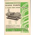 CONTINENTAL SUPPLY COMPANY 1930 Slush pumps siz...