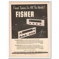 FISHER RADIO CORP 1961 Finest Tuners 202R 100-R...