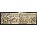 1919/1920 4 different values - fine used (o)