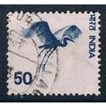 India 1974 SG733 indi118 Great Egret 50p Used S...