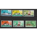 TOGO 1968 SHIPS SG 588 / 593 SET 6 VALS U/M MINT