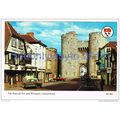 Falstaff Inn and Westgate Canterbury, Kent, Eng...