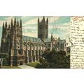 Canterbury Cathedral, Kent, Peacock Series Undi...