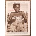Girls Shredding Sisal, Tanzania, Africa, Book I...