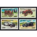 Niger Motor Cars 4v Imperf 1984 MNH SG#993-996 ...
