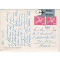 AIR MAIL etiquette on cover - SWISSAIR - 1962 -...