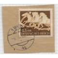 GERMANY 1942 BROWN RIBBON HORSE RACE MUNICH REI...