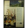 1961 Canadian Government Travel Bureau Ad - Tra...