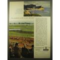 1961 Canadian Government Travel Bureau Ad - The...
