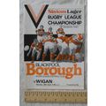 1981 programme Blackpool Borough v. Wigan