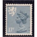 Scotland GB 1985 QE2 17p Grey Blue Type 2 SG S4...