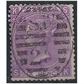 1869 SG109 6d Mauve Plate 8 Fine Used "SK" ...