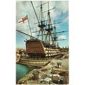 Maritime Postcard HMS Victory Portsmouth Harbou...