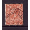 GREAT BRITAIN 1912 SG 369 2d BRIGHT ORANGE FINE...