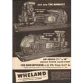 wheland company 1955 newest duplex power slush ...