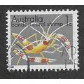 AUS 1973 1c 'BANDED CORAL SHRIMP' FINE USED (EB...