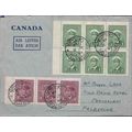 Canada War Issue booklets Air Mail 1946 Aerogra...