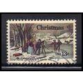Used 1702 13c Winter Scene Very Fine KA7655