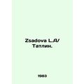 Zsadova L.A Tatlin.