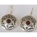 David Star red earrings