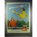 1967 RC Royal Crown Cola Soda Ad - Flip at the Zzzip in RC!