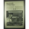 1967 Raytheon Ultra-Ray Broiler Ad - Infrared Energy