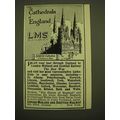 1924 LMS London Midland and Scottish Railway Ad...