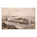 BANDSTAND and PIER, WORTHING, SUSSEX used vinta...