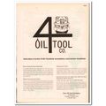 Four Oil Tool Company 1983 Vintage Catalog Roll...