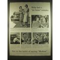 1939 Modess Sanitary Products Ad - Kitty had a ...