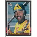 1985 Donruss baseball card 162 Jerry Davis RC
