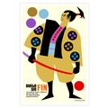 Movie Poster 4 Japan film"SWORD Duel"Asian art....