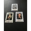 Jamaica - 1995 - Bob Marley - 3 STAMPS 1a