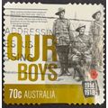 Australia-2014 Centenary of WWI-70c Our Boys S/...