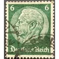 Stamp German Empire SG497B 1934 6pfg Paul von H...