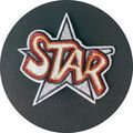Iron On Patch Star Sew Badge Embroidered 6.5 x ...