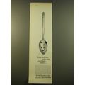 1961 Oneida Celebrity Oneidacraft Premier Stainless Flatware Advertisement