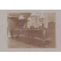Two Elderly Man Playing Billiards Table Pre 190...