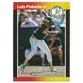 1989 Donruss - #386 - Luis Andrew Polonia